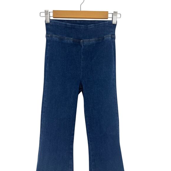 Frame The Jetset Flare Pant Keller In Blue - Picture 5 of 14